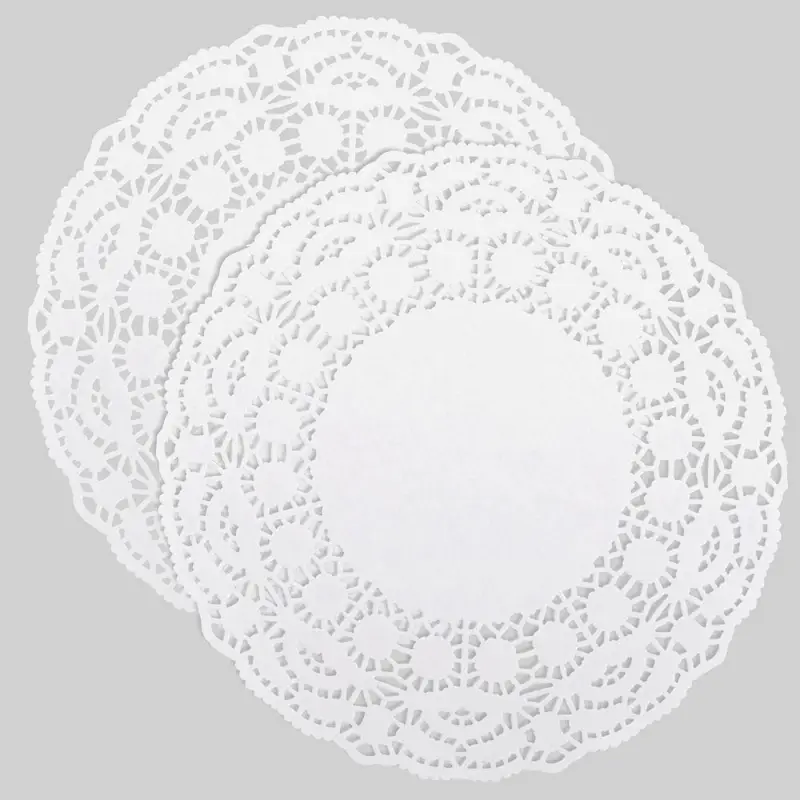 Салфетка бумажная Салфетка бумажная "Ажур", 25 шт, диаметр 16см
