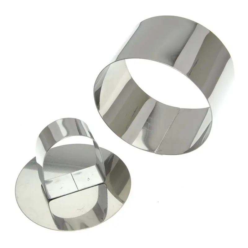 Кулинарная форма Круг с крышкой прессом Кулинарная форма Круг с крышкой прессом