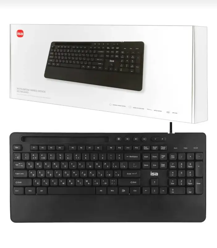 Клавиатура проводная KB-01 ISA Клавиатура проводная KB-01 ISA