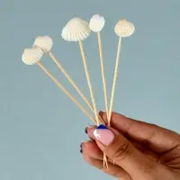 Шпажки для канапе Морские раковины 24 шт Шпажки для канапе Морские раковины 24 шт