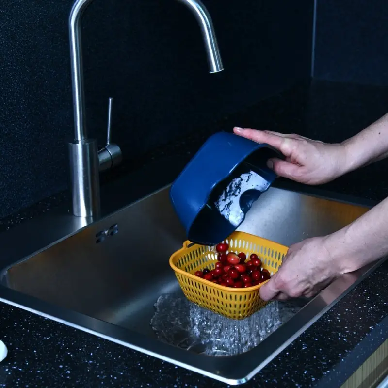 Дуршлаг с миской Дабл 1200мл Дуршлаг с миской Дабл 1200мл