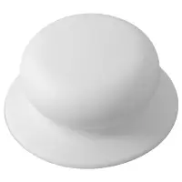 Ручка для крышки с саморезом белая 6 см Ручка для крышки с саморезом белая 6 см