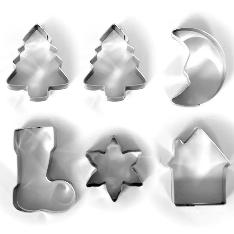 Набор кулинарных форм Новогодний 6 шт Набор кулинарных форм Новогодний 6 шт