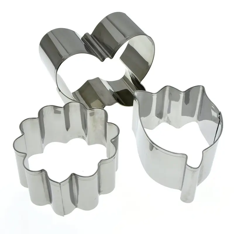 Форма для выпечки Форма для выпечки "Весна", набор 3 шт