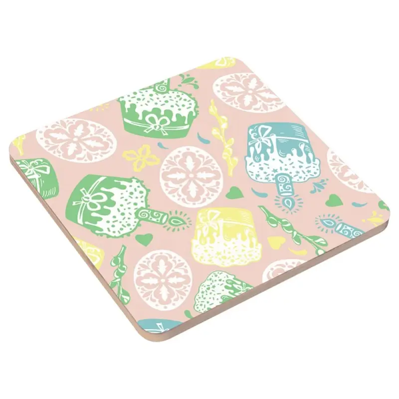 Подставка под горячее Цветная Пасха 14х14 см (ассортимент) Подставка под горячее Цветная Пасха 14х14 см (ассортимент)