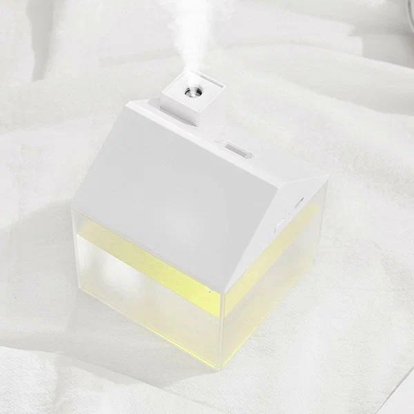 Увлажнитель воздуха Дом с подсветкой (цвет в ассортименте) Увлажнитель воздуха Дом с подсветкой (цвет в ассортименте)