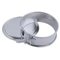 Кулинарная форма для выпечки кексов и тортов, разъемная из 2-х частей, 12х5 см