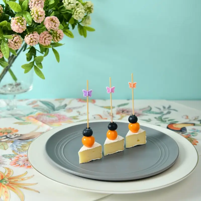 Шпажки для канапе Бабочки 24 шт Шпажки для канапе Бабочки 24 шт