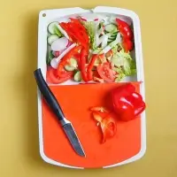 Доска разделочная с 2 лотками (ассортимент) Доска разделочная с 2 лотками (ассортимент)