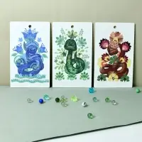 Доска разделочная Змейка Чародейка 29х17 см (ассортимент) Доска разделочная Змейка Чародейка 29х17 см (ассортимент)