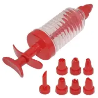 Декоратор для крема с 8 насадками (ассортимент) Декоратор для крема с 8 насадками (ассортимент)