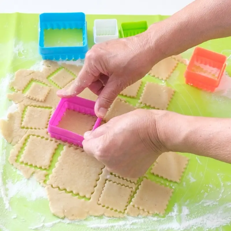 Форма для печенья, набор 5 шт, "Квадрат"