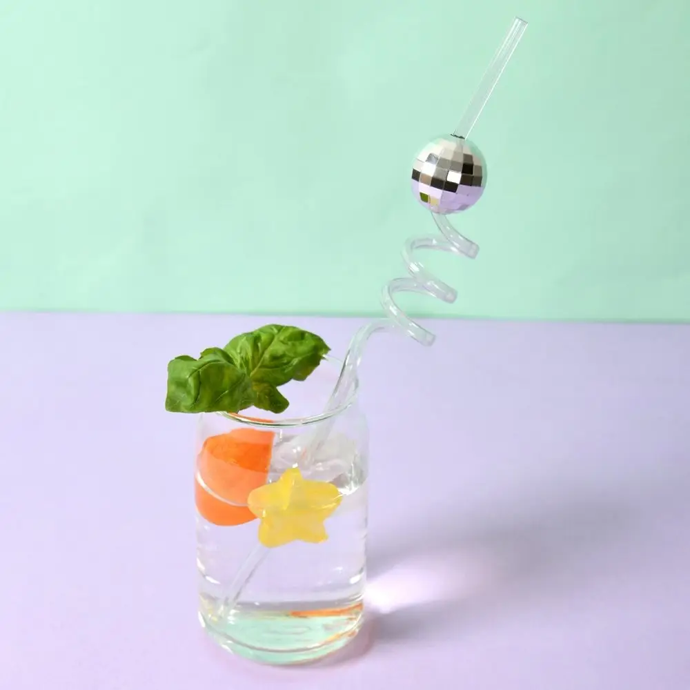 Трубочки для коктейля Шарики 4 шт (ассортимент) Трубочки для коктейля Шарики 4 шт (ассортимент)