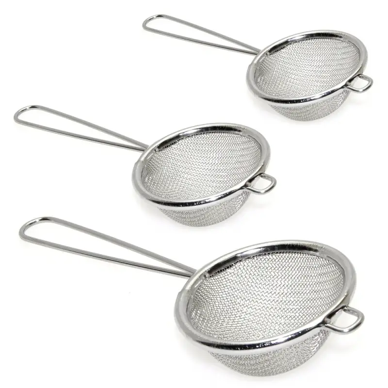 Сито набор 3 шт диаметр 7см 8см 9см Сито набор 3 шт диаметр 7см 8см 9см