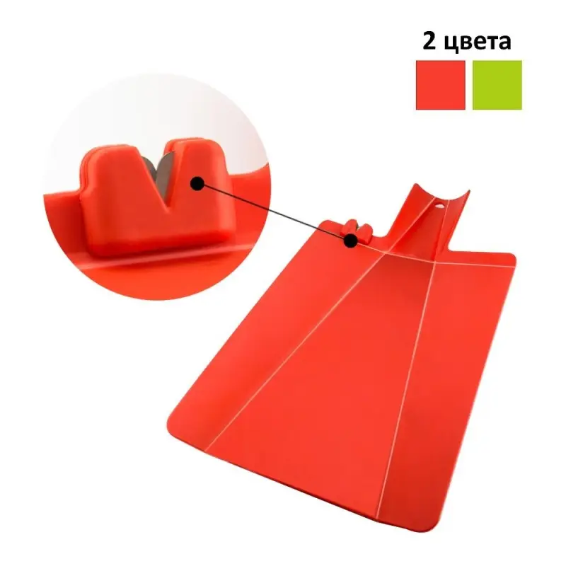 Доска разделочная с ножеточкой 20х27см (ассортимент) Доска разделочная с ножеточкой 20х27см (ассортимент)