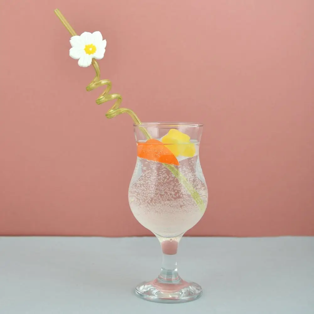 Трубочки для коктейля Ромашки 4 шт Трубочки для коктейля Ромашки 4 шт