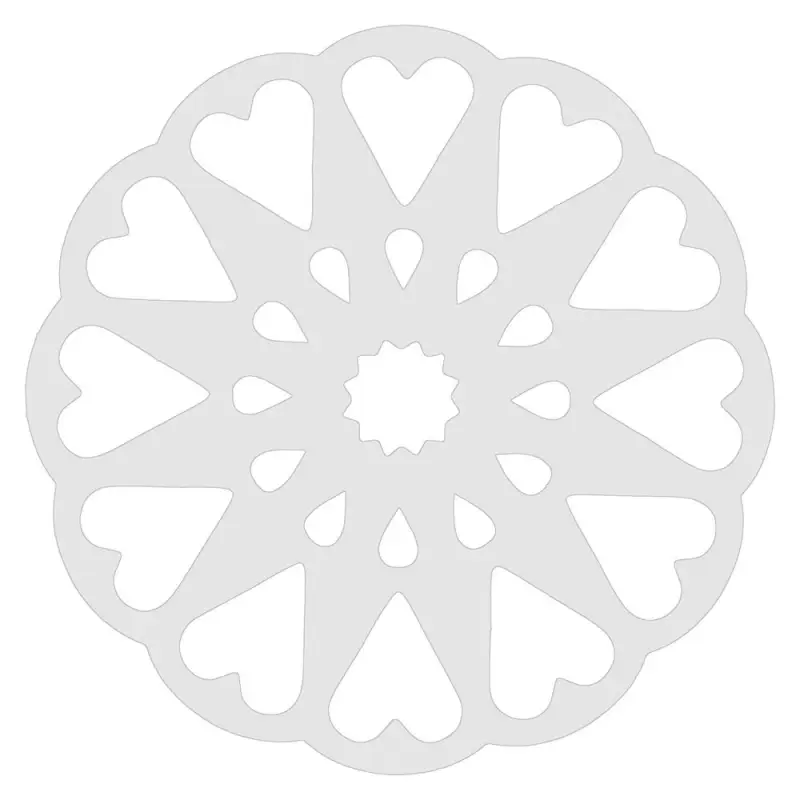 Трафареты для торта набор 6 шт диаметр 17,5 см Трафареты для торта набор 6 шт диаметр 17,5 см