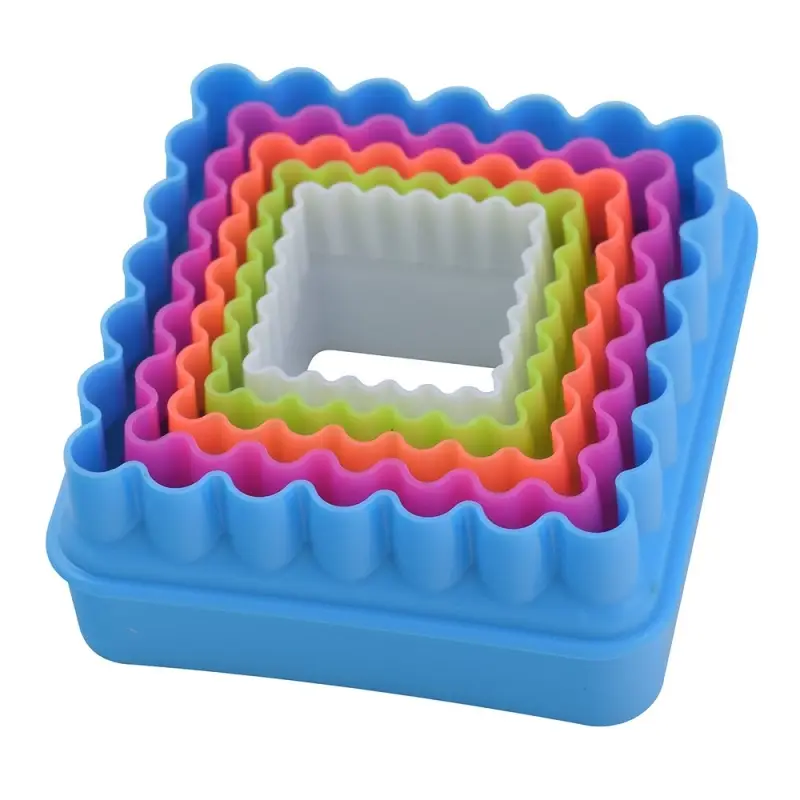 Форма для печенья, набор 5 шт, "Квадрат"