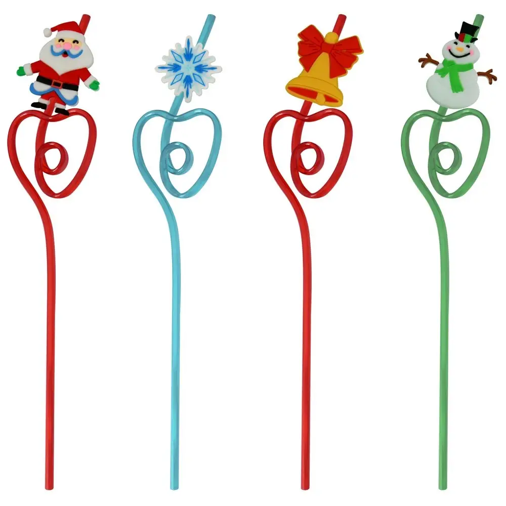 Трубочки для коктейля Волшебство набор 4 шт Трубочки для коктейля Волшебство набор 4 шт