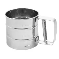 Сито кружка для муки диаметр 10см 250мл Сито кружка для муки диаметр 10см 250мл