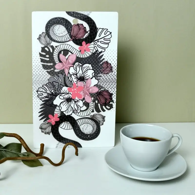 Доска разделочная Тайны джунглей 29х17 см (ассортимент) Доска разделочная Тайны джунглей 29х17 см (ассортимент)