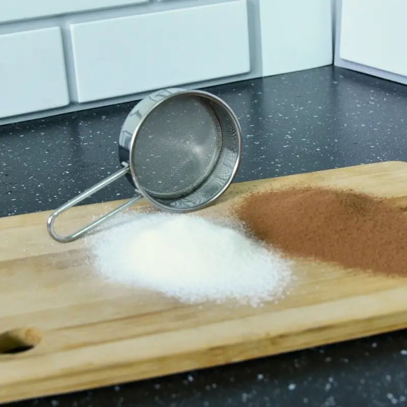 Сито для сахарной пудры и какао Мини диаметр 6 см Сито для сахарной пудры и какао Мини диаметр 6 см