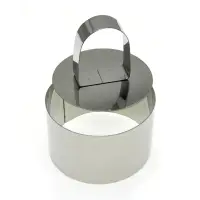 Кулинарная форма Круг с крышкой прессом Кулинарная форма Круг с крышкой прессом