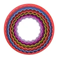 Форма для печенья, набор 6 шт, "Круг", диаметры 5,6,7,8,9,10 см