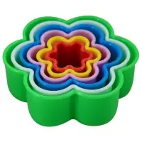 Форма для печенья, набор 6 шт "Цветок"