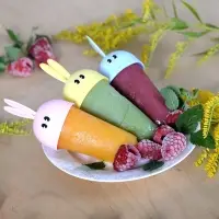 Формы для мороженого Зайки 3 ячейки Формы для мороженого Зайки 3 ячейки