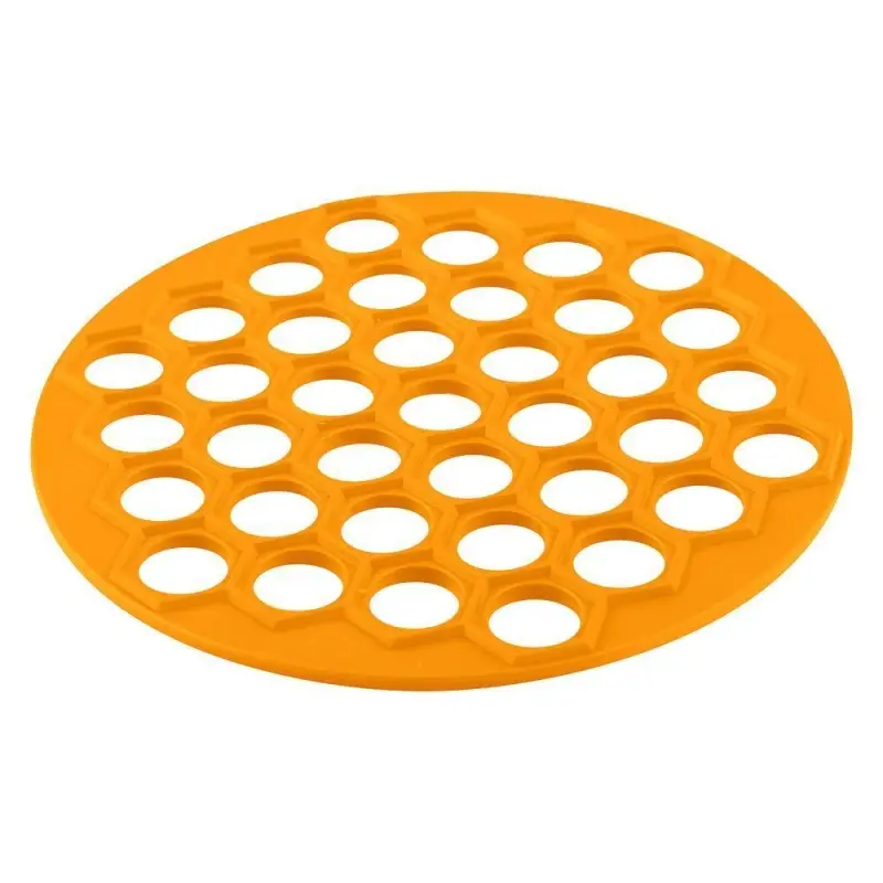 Пельменница пластмассовая 37 ячеек диаметр 25 см (ассортимент) Пельменница пластмассовая 37 ячеек диаметр 25 см (ассортимент)