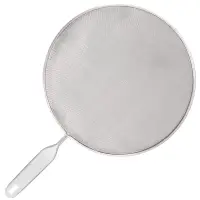 Сито плоское с ручкой Экран от брызг диаметр 24см Сито плоское с ручкой Экран от брызг диаметр 24см