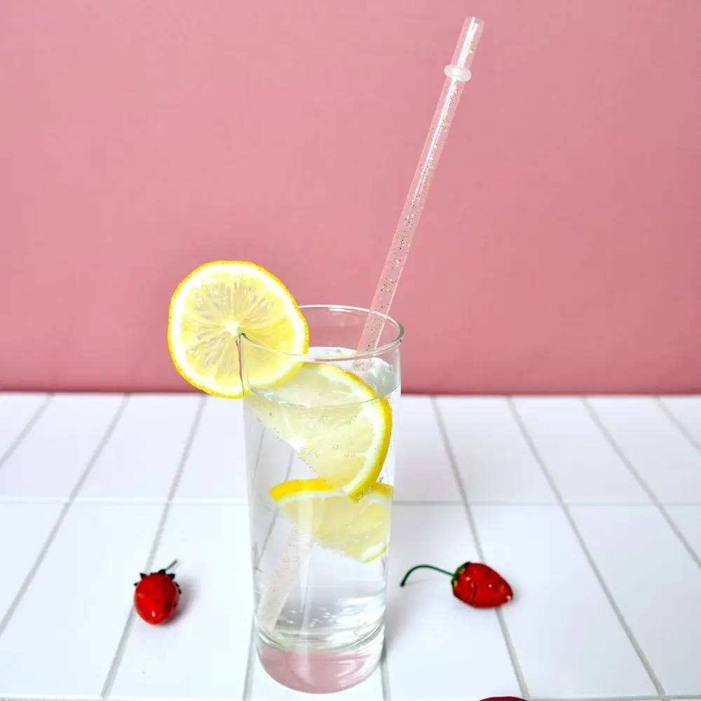 Трубочки для коктейля Блестки 6 шт Трубочки для коктейля Блестки 6 шт