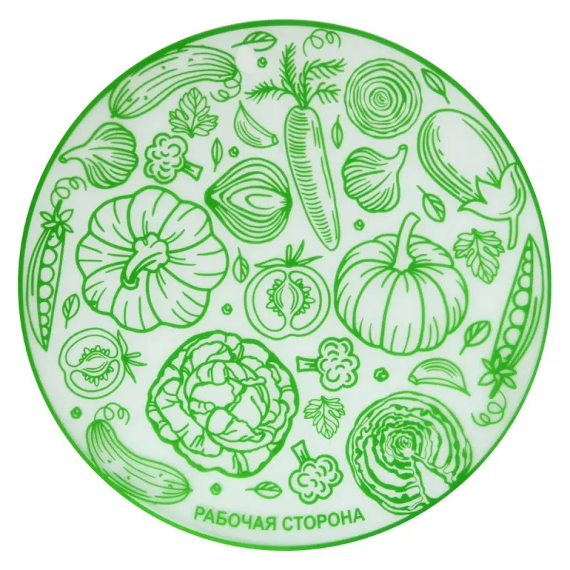 Доска разделочная Овощи 30 см Доска разделочная Овощи 30 см
