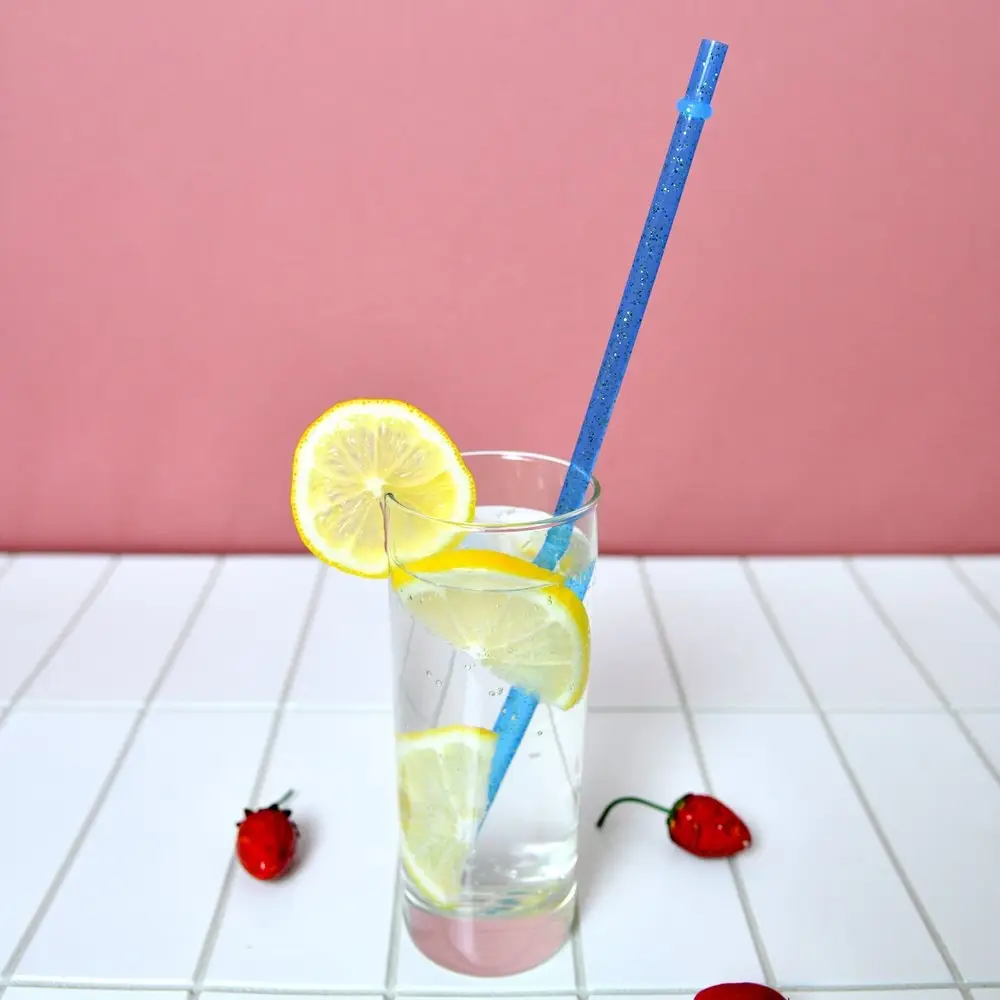 Трубочки для коктейля Блестки 6 шт Трубочки для коктейля Блестки 6 шт