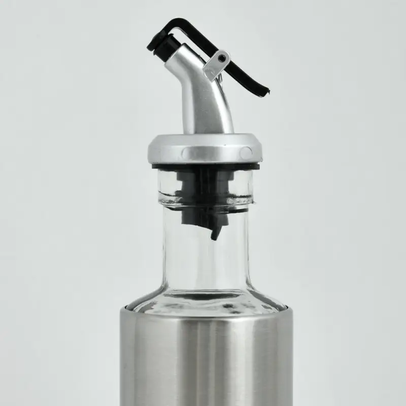 Бутылка для масла с дозатором Металлик объем 300 мл Бутылка для масла с дозатором Металлик объем 300 мл