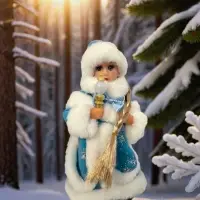 Снегурочка 30 см под елку