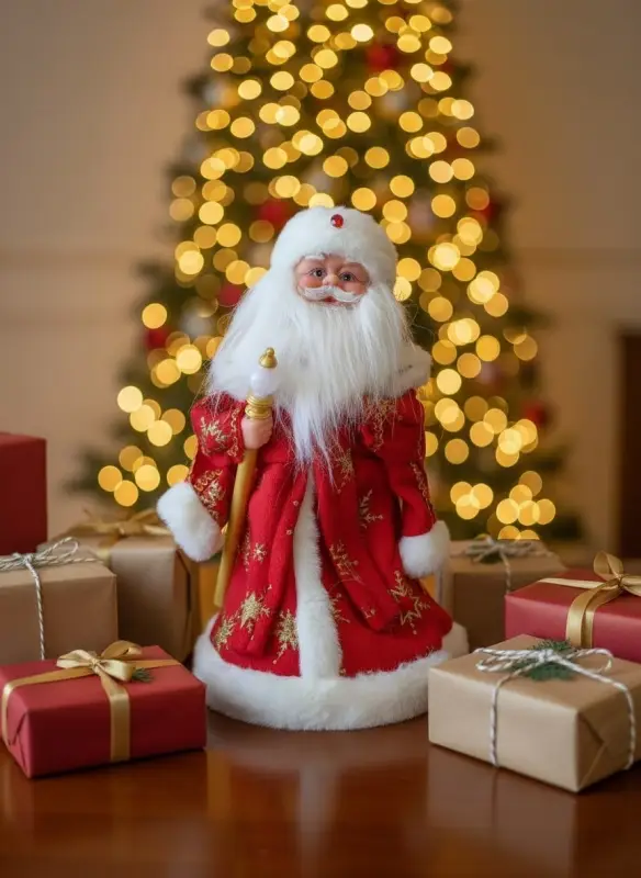 Дед Мороз красный