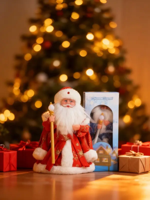 Дед Мороз красный