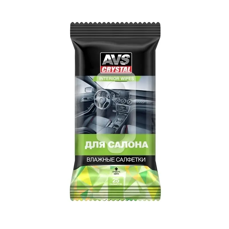 Влажные салфетки "Для Салона" 25 шт.
