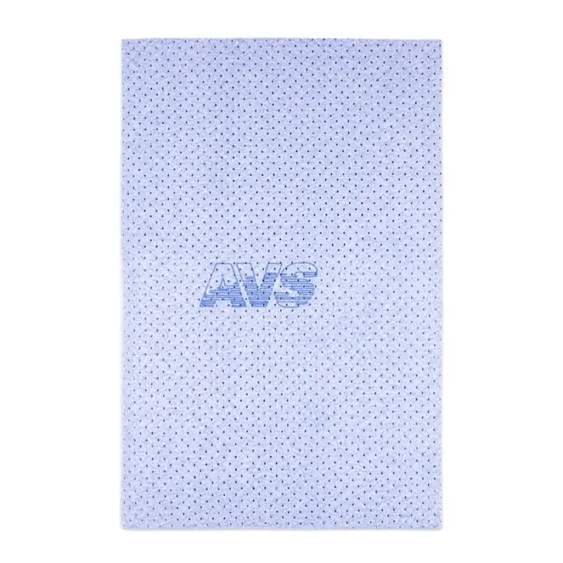 Искусственная замша с перфорацией AVS BCH-4055 (40*55 см) (голубая)