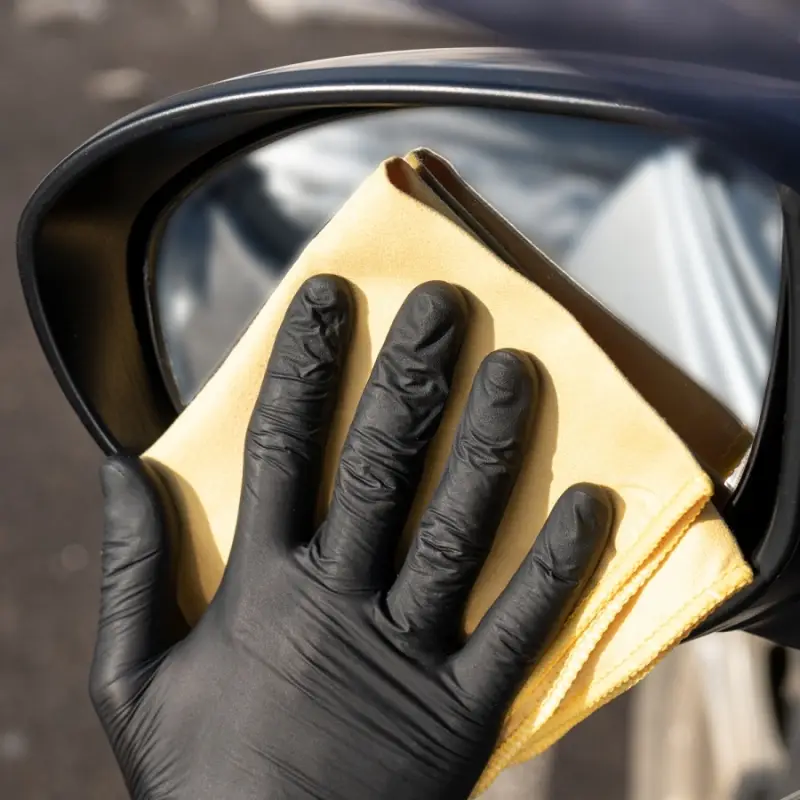 Салфетка микрофибра с текстурой замши для полировки AVS MF-6114 (35х40см)(1шт)