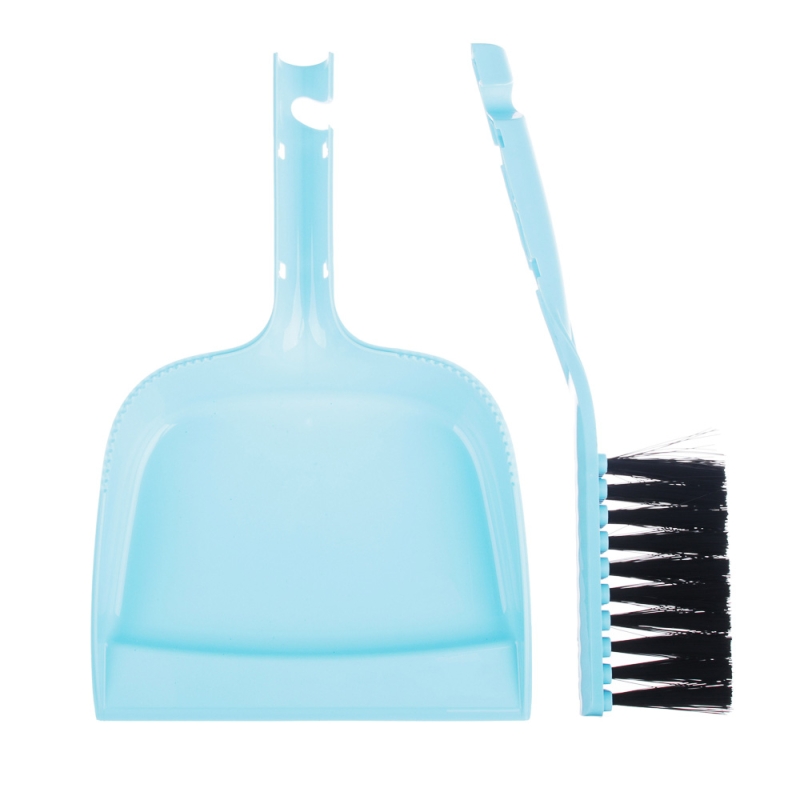 VETTA Совок+щетка  VETTA Совок+щетка "Практик", пластик, 29х19,5х6см, Аквамарин