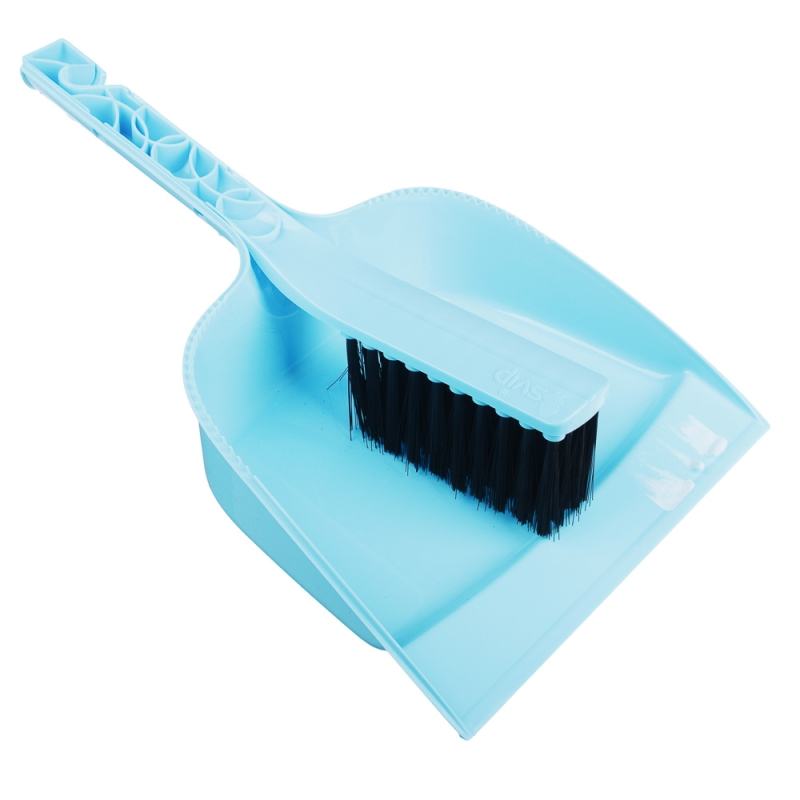 VETTA Совок+щетка  VETTA Совок+щетка "Практик", пластик, 29х19,5х6см, Аквамарин