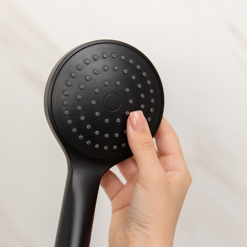 RAIN Лейка для душа, 1 режим, 100мм черная RAIN Лейка для душа, 1 режим, 100мм черная