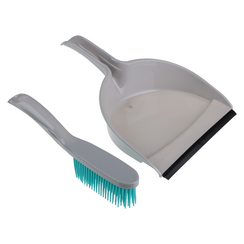 VETTA Набор: совок + щетка, полипропилен, термопластичная резина, совок:32х22,щетка:26х5 см VETTA Набор: совок + щетка, полипропилен, термопластичная резина, совок:32х22,щетка:26х5 см