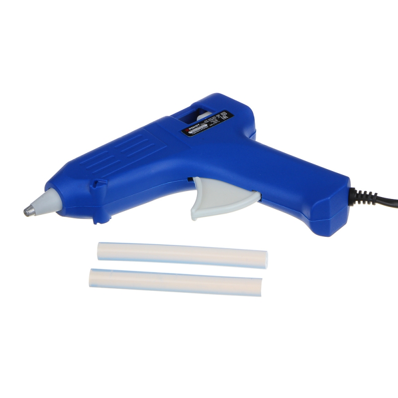 РОКОТ Пистолет клеевой электр. GG-80, 80Вт.нагрев 3-5 мин, 9 гр/мин, +2 стержня 11мм РОКОТ Пистолет клеевой электр. GG-80, 80Вт.нагрев 3-5 мин, 9 гр/мин, +2 стержня 11мм