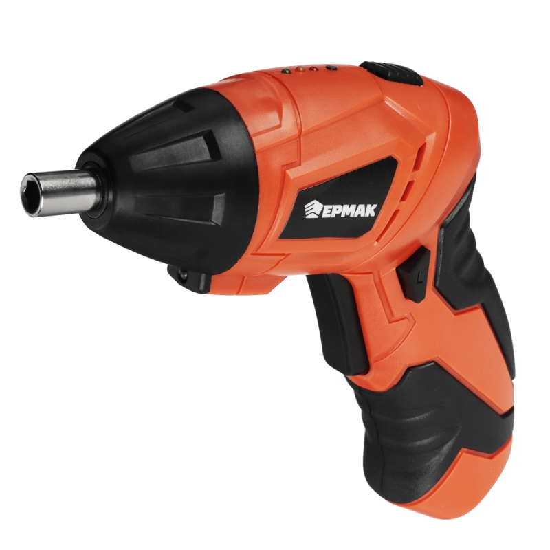 ЕРМАК Отвертка аккум. ОА-48C, 4,8 В, Ni-Cd, 0,6 Ач, 2 Нм,200 об/мин,LED подсветка. пов. рук,блистер ЕРМАК Отвертка аккум. ОА-48C, 4,8 В, Ni-Cd, 0,6 Ач, 2 Нм,200 об/мин,LED подсветка. пов. рук,блистер