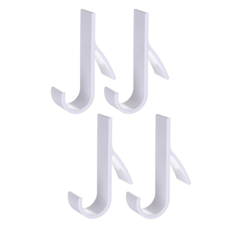 VETTA Крючки для ванной на радиатор обогрева, 4шт, полистирол, белый VETTA Крючки для ванной на радиатор обогрева, 4шт, полистирол, белый