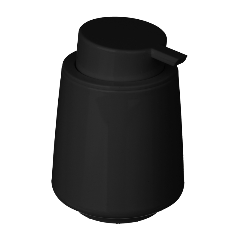 Vetta Дозатор для жидкого мыла, пластик, 350 мл, 13x9,5x9,5 см, черный Vetta Дозатор для жидкого мыла, пластик, 350 мл, 13x9,5x9,5 см, черный